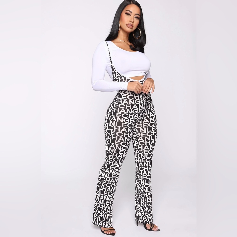FashionNova Watch Me Enter Jumpsuit - Picture 2 of 6